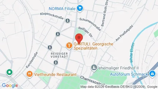 Apartments for rent i Vogtlandkreis - kort over placeringen