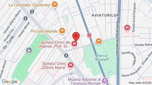 Apartments for rent i Bucharest - Sectorul 1 - kort over placeringen