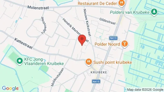 Apartments for rent in Kruibeke - Photo from Google Street View