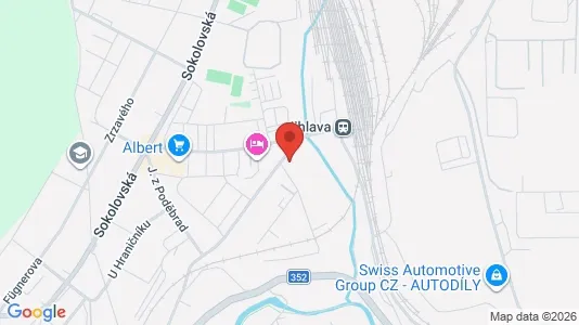Apartments for rent in Jihlava - Photo from Google Street View