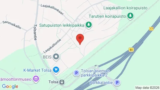 Apartments for rent i Kirkkonummi - kort over placeringen