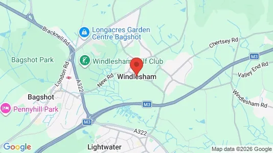 Apartments for rent in Windlesham - Surrey - Photo from Google Street View