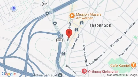 Apartments for rent i Stad Antwerp - kort over placeringen