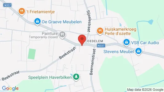 Apartments for rent i Beernem - kort over placeringen