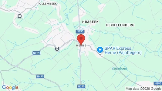 Houses for rent i Herne - kort over placeringen