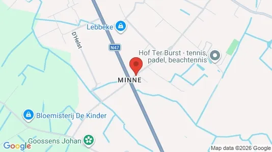 Apartments for rent i Lebbeke - kort over placeringen