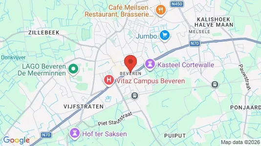 Houses for rent i Beveren - kort over placeringen