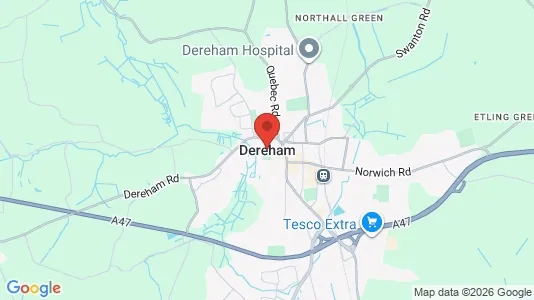 Houses for rent in Dereham - Norfolk - Photo from Google Street View