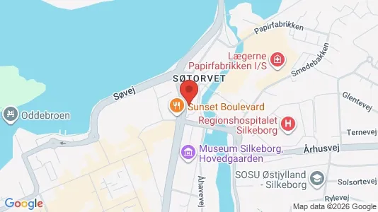 Apartments for rent i Silkeborg - kort over placeringen