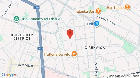 Rooms for rent in Bologna - Photo from Google Street View