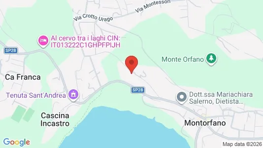 Apartments for rent i Barni - kort over placeringen