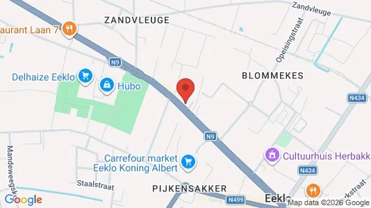 Apartments for rent i Eeklo - kort over placeringen