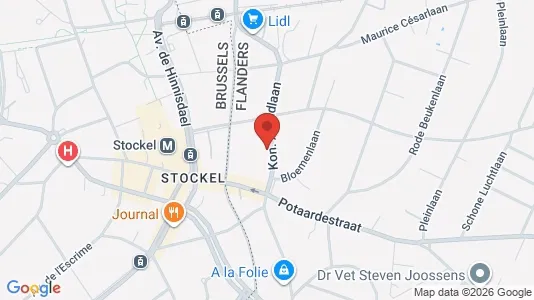 Apartments for rent i Kraainem - kort over placeringen