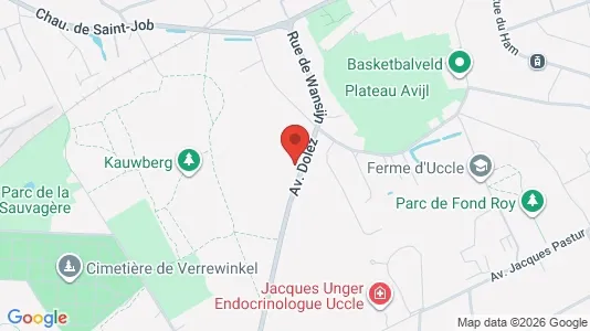 Apartments for rent in Brussels Ukkel - Photo from Google Street View