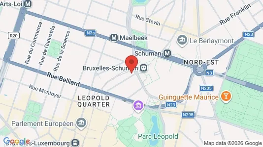 Apartments for rent in Brussels Etterbeek - Photo from Google Street View