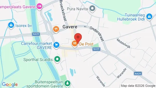 Apartments for rent i Gavere - kort over placeringen