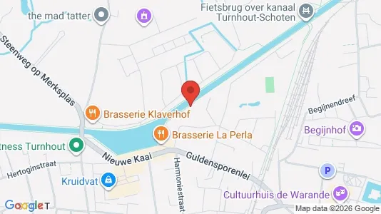 Apartments for rent i Turnhout - kort over placeringen