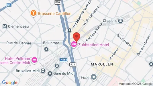Apartments for rent i Stad Brussel - kort over placeringen