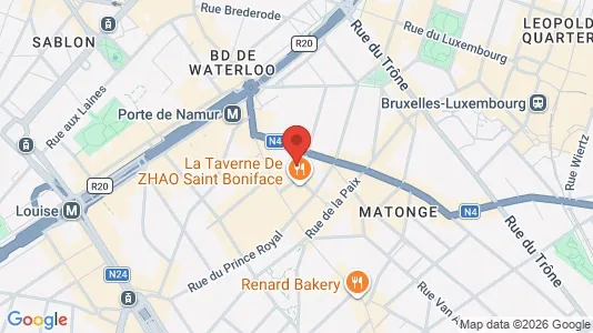 Apartments for rent i Brussels Elsene - kort over placeringen