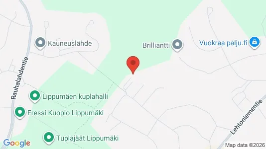 Apartments for rent i Kuopio - kort over placeringen