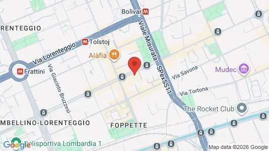Rooms for rent i Milano Zona 6 - Barona, Lorenteggio - kort over placeringen