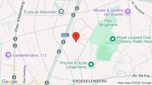 Apartments for rent in Brussels Ukkel - Photo from Google Street View