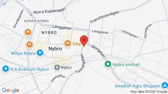 Apartments for rent in Nybro - Photo from Google Street View