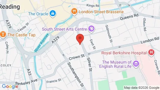 Apartments for rent i Reading - Berkshire - kort over placeringen