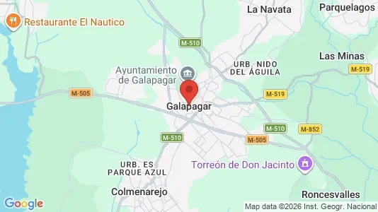Apartments for rent i Galapagar - kort over placeringen