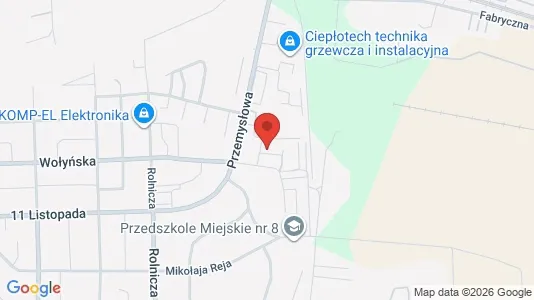 Apartments for rent i Chełm - kort over placeringen