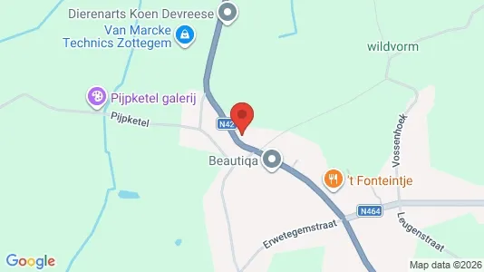 Apartments for rent i Herzele - kort over placeringen