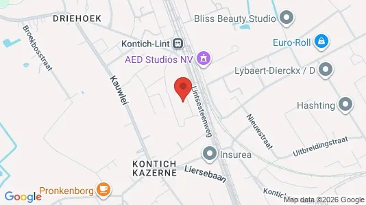 Apartments for rent i Kontich - kort over placeringen