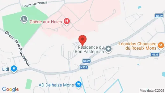 Apartments for rent i Bergen - kort over placeringen