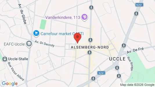 Apartments for rent in Brussels Ukkel - Photo from Google Street View