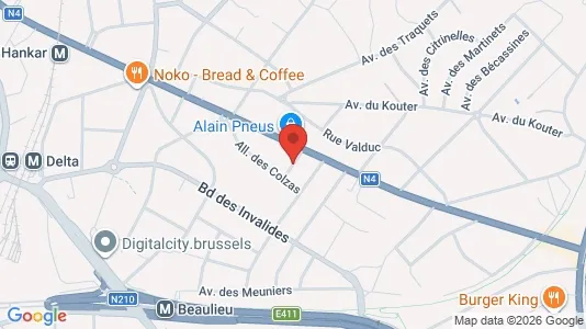 Apartments for rent in Brussels Oudergem - Photo from Google Street View
