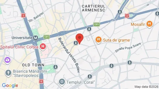Apartments for rent i Bucharest - Sectorul 3 - kort over placeringen