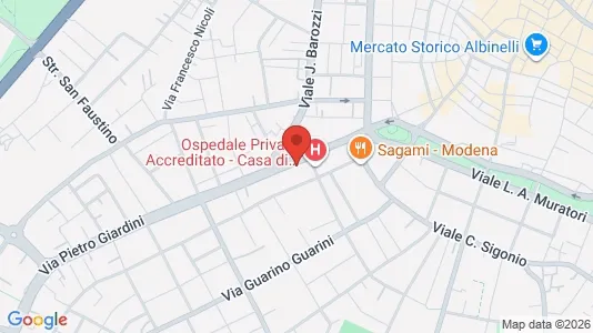 Rooms for rent in Modena - Photo from Google Street View