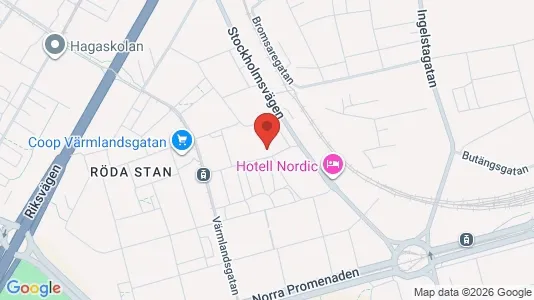 Apartments for rent i Norrköping - kort over placeringen