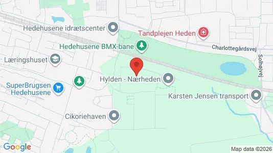 Apartments for rent i Hedehusene - kort over placeringen