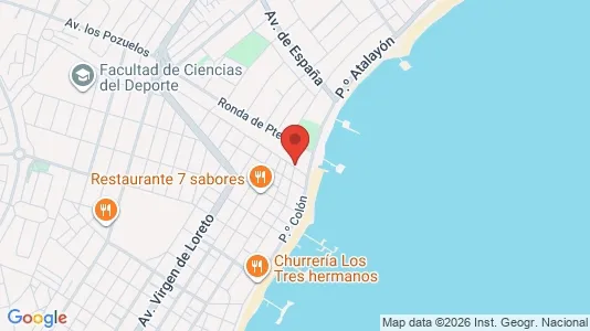 Apartments for rent i San Javier - kort over placeringen