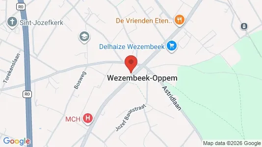 Apartments for rent i Wezembeek-Oppem - kort over placeringen