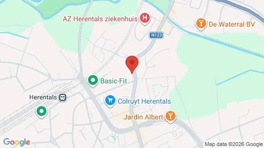 Apartments for rent i Herentals - kort over placeringen