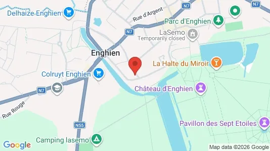Apartments for rent i Edingen - kort over placeringen