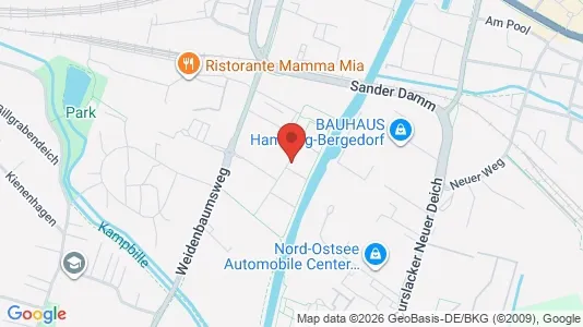 Apartments for rent in Hamburg Bergedorf - Photo from Google Street View