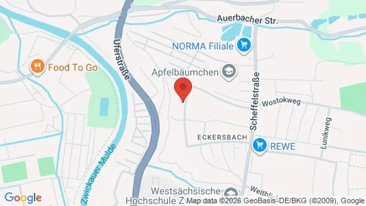 Apartments for rent in Zwickau - Photo from Google Street View