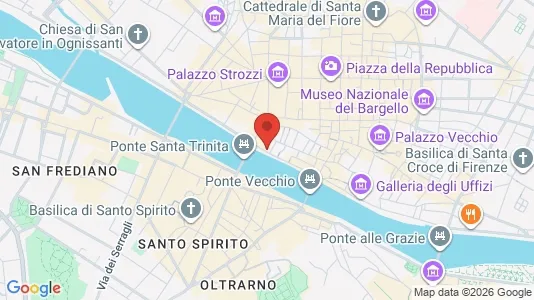 Apartments for rent i Florence - kort over placeringen