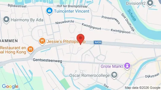 Apartments for rent i Dendermonde - kort over placeringen