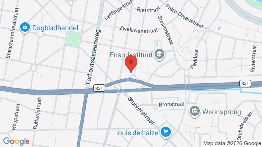 Apartments for rent i Oostende - kort over placeringen