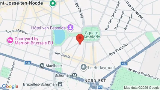 Apartments for rent i Stad Brussel - kort over placeringen