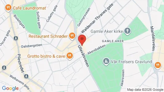 Apartments for rent i Oslo St. Hanshaugen - kort over placeringen